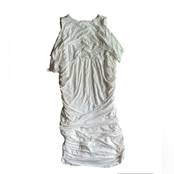 KIYONNA Mellisa Ruched Cold Shoulder Sheath Dress Size 4X - Picture 10 of 11